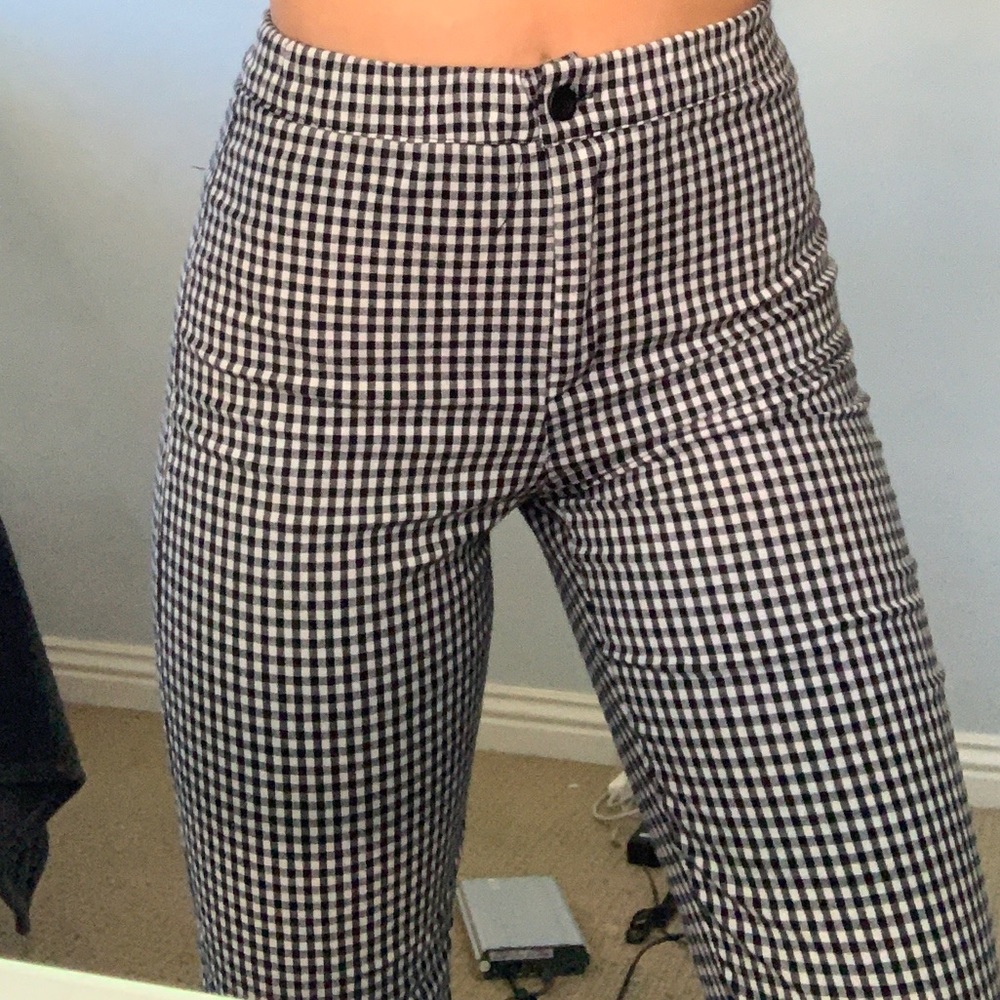 brandy melville gingham pants